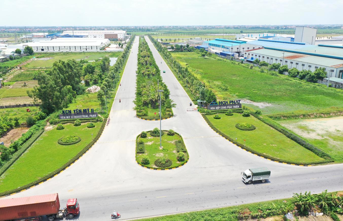 Khu công nghiệp Yên Mỹ II (Hưng Yên). Nguồn: internet