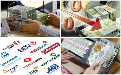 Ngày 2/4, các ngân hàng đồng loạt giảm lãi suất cho vay từ 1 - 4,5%. Nguồn: internet
