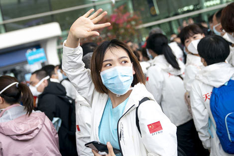 Trung Quốc đã và đang quyết liệt chống dịch. Ảnh: Chinadaily.