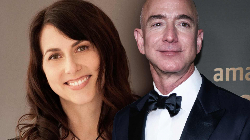 Tỷ phú Jeff Bezos, và vợ cũ MacKenzie Bezos là những người kiếm đậm nhất trong tuần qua. Ảnh: CNN