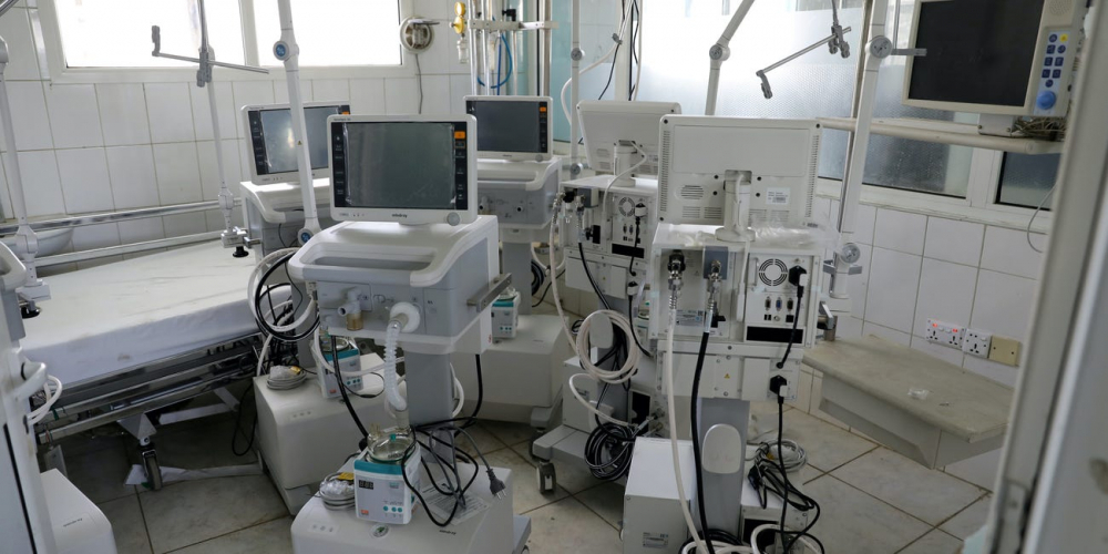 Nhu cầu về máy thở trên toàn cầu đang ngày càng tăng nhằm chống lại đại dịch COVID-19. Ảnh: BusinessInsider