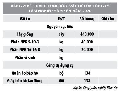 Kế toán quản trị hàng tồn kho trong các doanh nghiệp lâm nghiệp tại Tuyên Quang - Ảnh 2