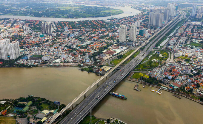 Thị trường bất động sản TP. Hồ Chí Minh. Ảnh: Quỳnh Trần.