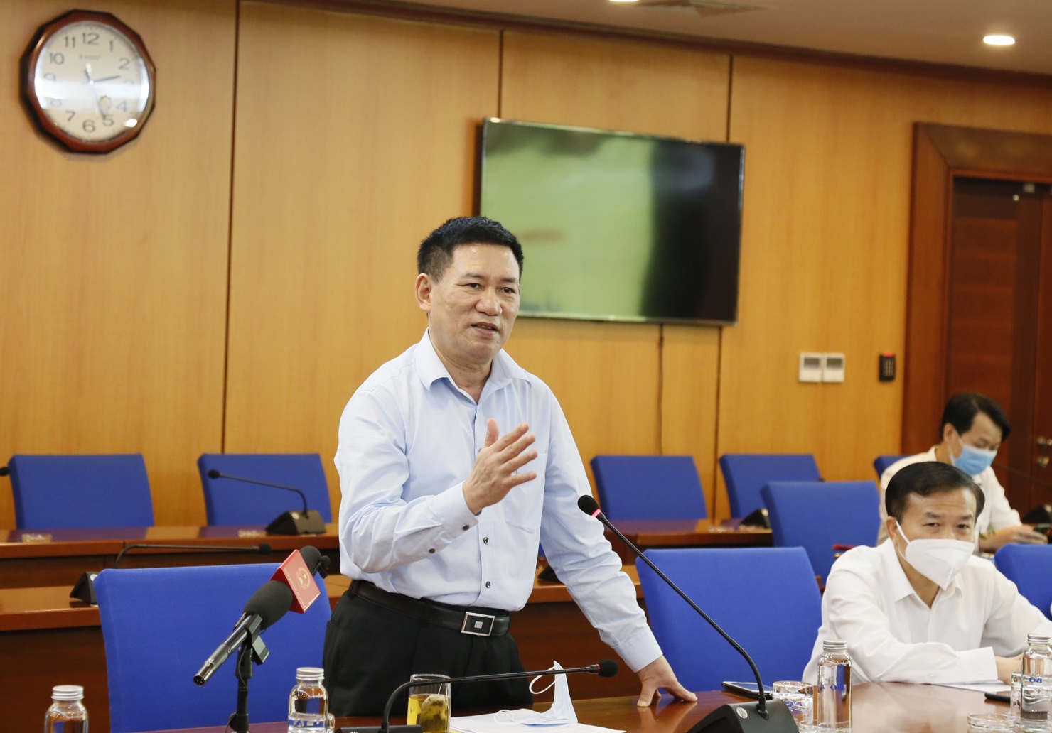 Bộ trưởng Bộ T&agrave;i ch&iacute;nh Hồ Đức Phớc khẳng định cam kết quản l&yacute; Quỹ chặt chẽ nhất, đ&uacute;ng đắn nhất v&agrave; hiệu quả nhất.