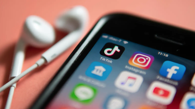 TikTok đang áp đảo các nền tảng mạng xã hội của Meta. Ảnh: internet