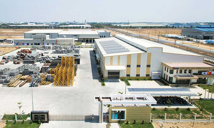 Nhà xưởng cơ khí Ricons (KCN Nhơn Trạch 6, Đồng Nai). Nguồn: internet