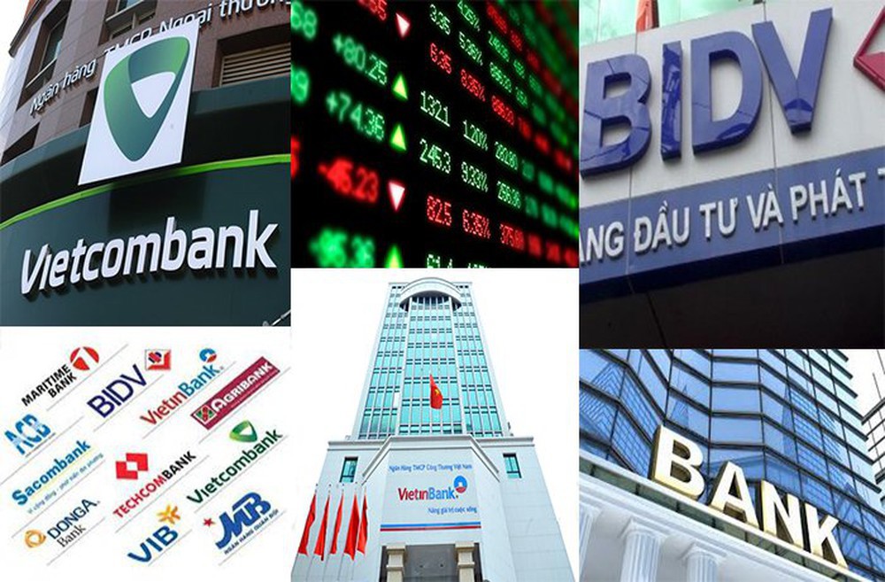 Cổ phiếu nhóm ngân hàng đã tăng hơn 150% trong vòng 5 năm. Nguồn: internet