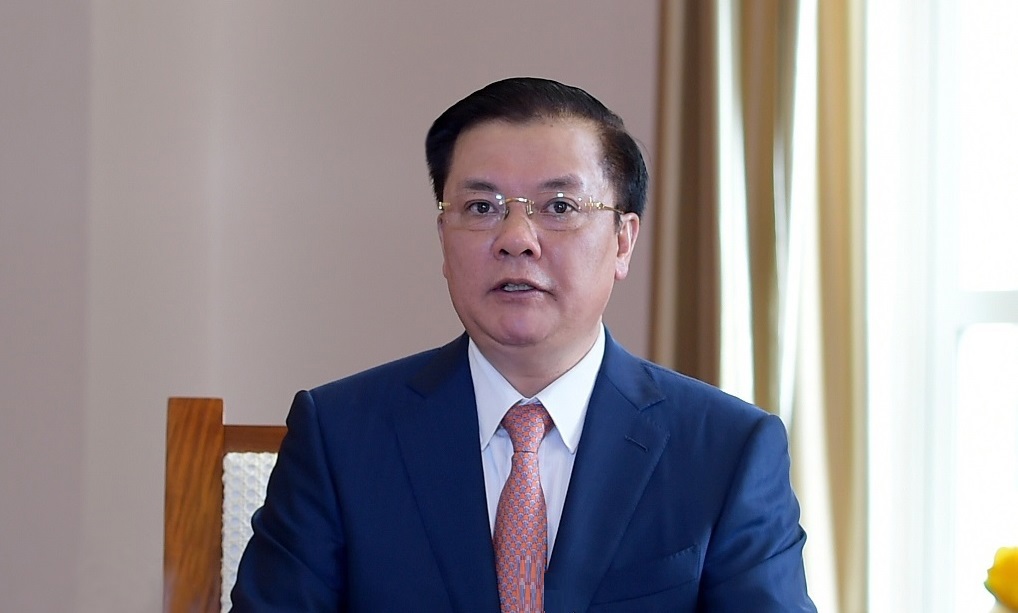 Bộ trưởng Bộ Tài chính Đinh Tiến Dũng.