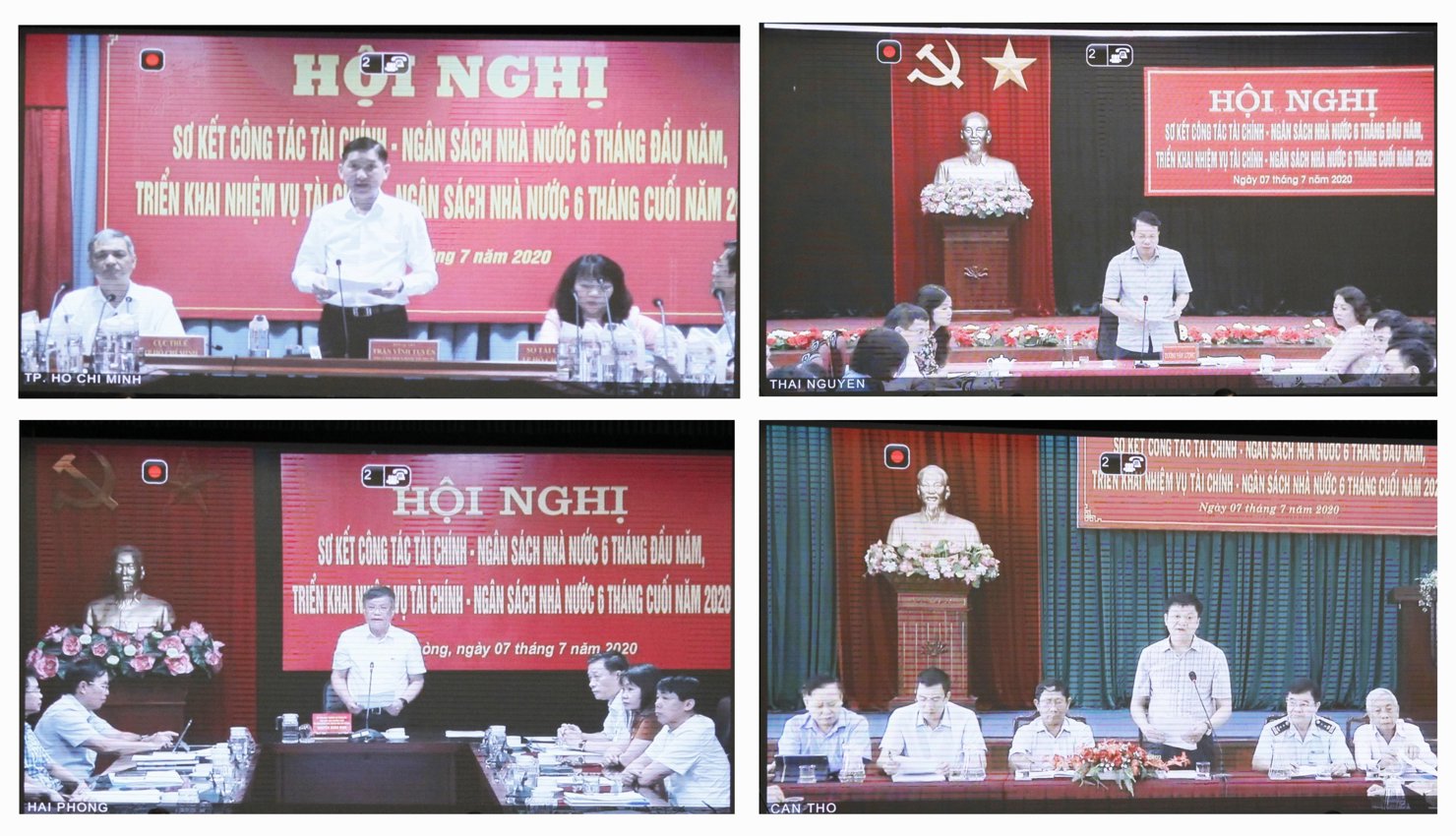 Lãnh đạo các địa phương đều thể hiện quyết tâm hoàn thành nhiệm vụ thu, chi NSNN năm 2020.