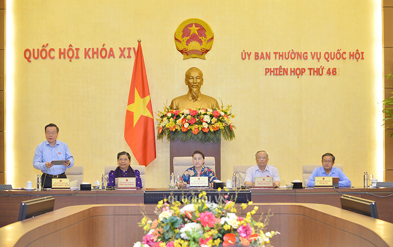 Ủy ban Thường vụ Quốc hội chính thức thông qua Nghị quyết về mức thuế bảo vệ môi trường đối với nhiên liệu bay. Nguồn: QH