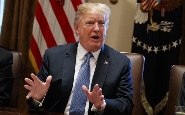 Tổng thống Mỹ Donald Trump.