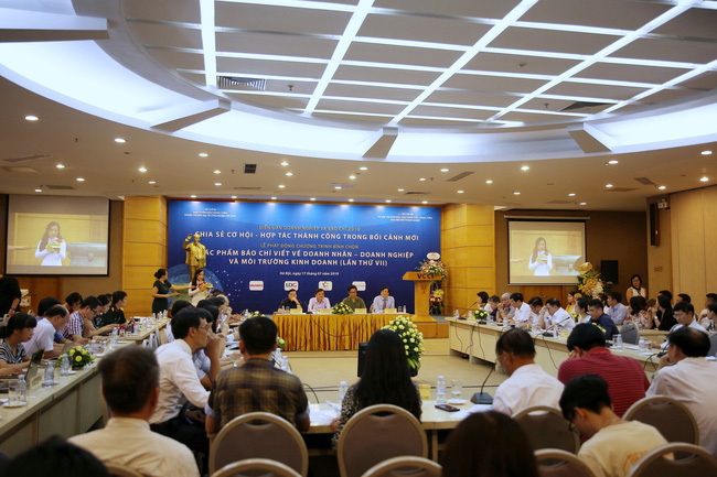 Toàn cảnh Diễn đàn doanh nghiệp và báo chí 2019 “Chia sẻ cơ hội – Hợp tác thành công trong bối cảnh mới” chiều ngày 17/7/2019.