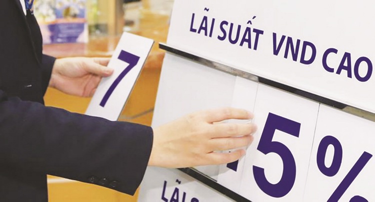 Mặt bằng lãi suất trong quý II có dấu hiệu hạ nhiệt. Nguồn: internet