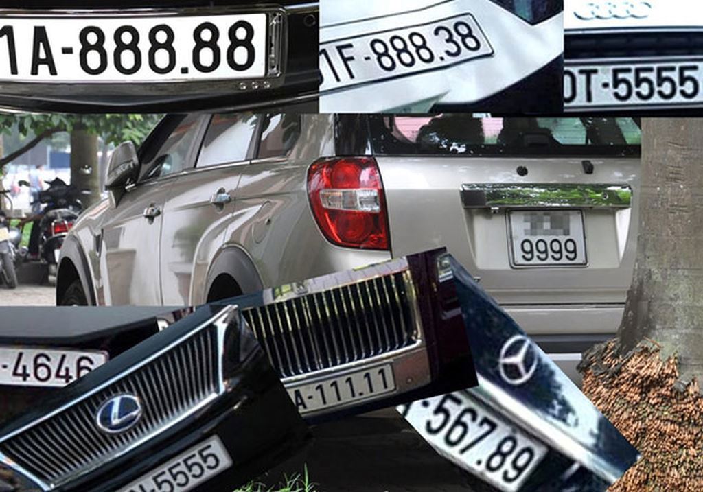 Bộ Công an đề xuất, giá khởi điểm cho biển số xe ô tô ngũ quý, tứ quý đưa ra đấu giá tại Hà Nội, TP. Hồ Chí Minh là 100 triệu đồng. Ảnh: Hoài Đức