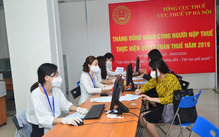 Ngành Thuế triển khai các biện pháp phòng chống dịch bệnh. Nguồn: internet