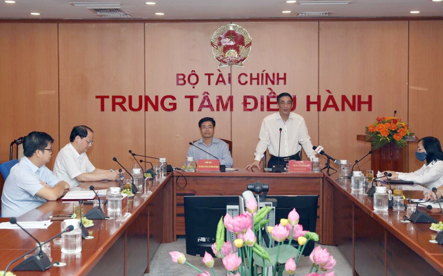 Thứ trưởng Trần Xuân Hà phát biểu tại hội nghị.