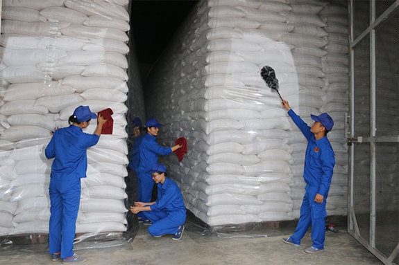 Hàng dự trữ quốc gia sẵn sàng cho nhiệm vụ xuất cấp. Nguồn: internet