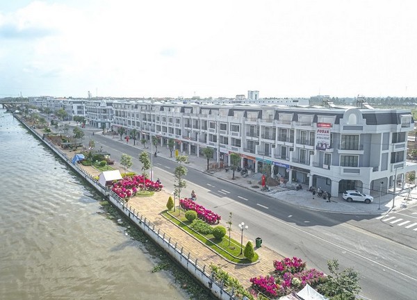 Nhiều doanh nghiệp đầu tư bất động sản chuyên nghiệp như: Vingroup, DIC Group, Đất Xanh Group, Cát Tường Group.... đã có mặt tại Hậu Giang. Ảnh: TL