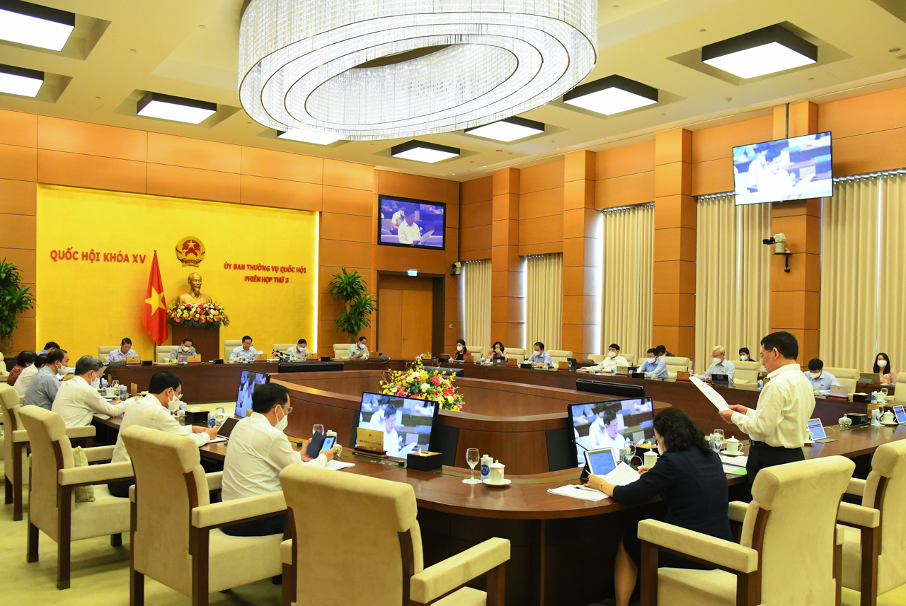 Toàn cảnh phiên họp. Ảnh: quochoi.vn