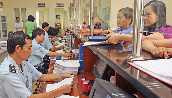 Tổng cục Hải quan đứng đầu trong bảng công bố chỉ số theo dõi, đánh giá kết quả cải cách hành chính năm 2018 của các đơn vị khối Tổng cục thuộc Bộ Tài chính. Nguồn: internet