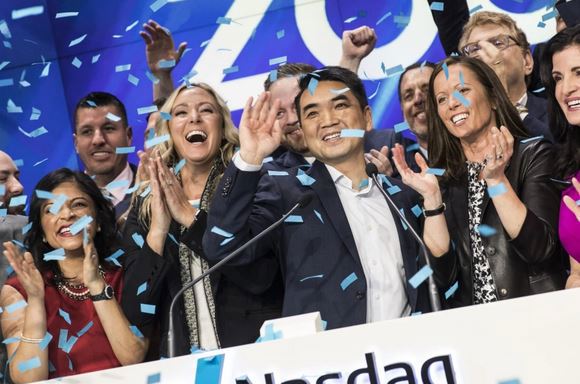 Zoom đứng đầu top 10 công ty khiến nhân viên hạnh phúc nhất nước Mỹ. Ảnh: Victor J. Blue/Bloomberg