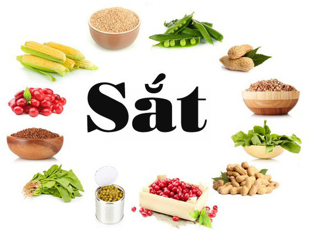 Nhiều loại thực phẩm có nguồn gốc thực vật cũng chứa nhiều sắt.