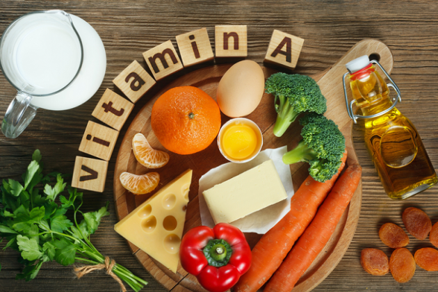 Cơ thể bị thiếu vitamin A cũng là nguyên nhân gây ra mụn trứng cá. Nguồn: internet
