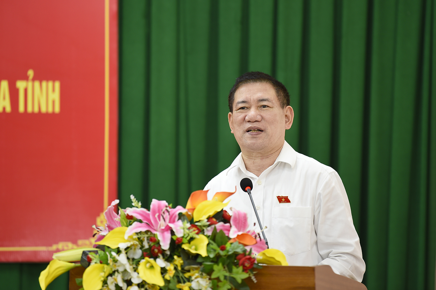 Bộ trưởng Hồ Đức Phớc phát biểu tại Hội nghị