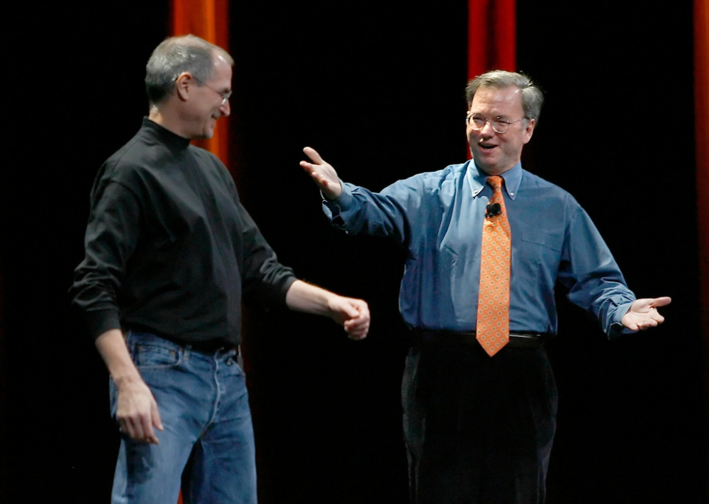 Thương vụ bí ẩn trong 15 năm giúp Apple và Google cùng nhau thống trị Thung lũng Silicon. Ảnh: Getty Images.
