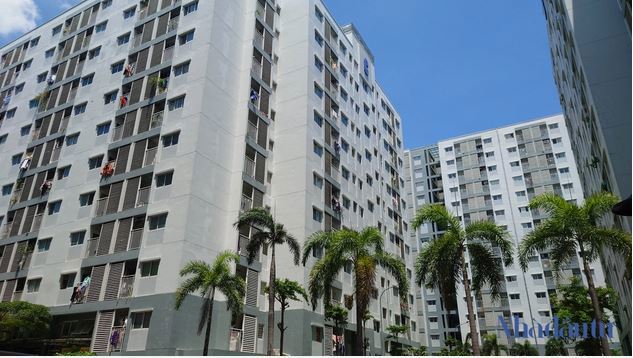  Giá một căn hộ 40m2, 1PN tại một dự án nhà ở xã hội ở TP. Thủ Đức cũng đã rơi vào khoảng 1,2 tỷ đồng. Ảnh: Vũ Phạm 