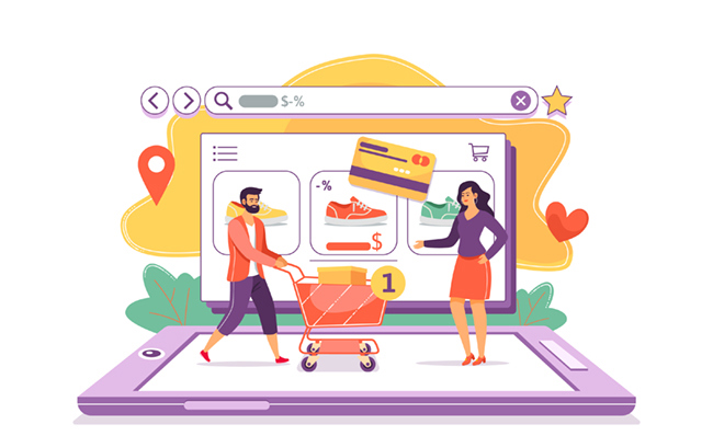 Mua hàng hóa xuyên biên giới thông qua các sàn thương mại điện tử (TMĐT) hay trang web của các thương hiệu nước ngoài không còn là hình thức mua sắm xa lạ với người Việt Nam. Nguồn: internet