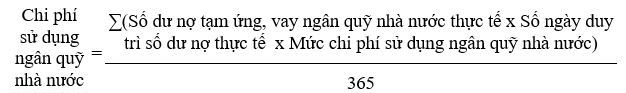 Sửa đổi, bổ sung quy định về chi phí sử dụng, sử dụng quá hạn ngân quỹ nhà nước - Ảnh 1