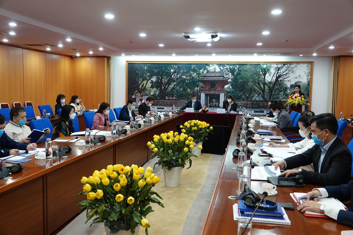 Quang cảnh hội nghị.