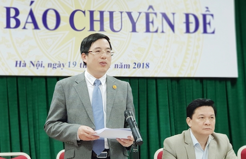 Ông Đặng Quyết Tiến, Cục trưởng Cục Tài chính doanh nghiệp (Bộ Tài chính)