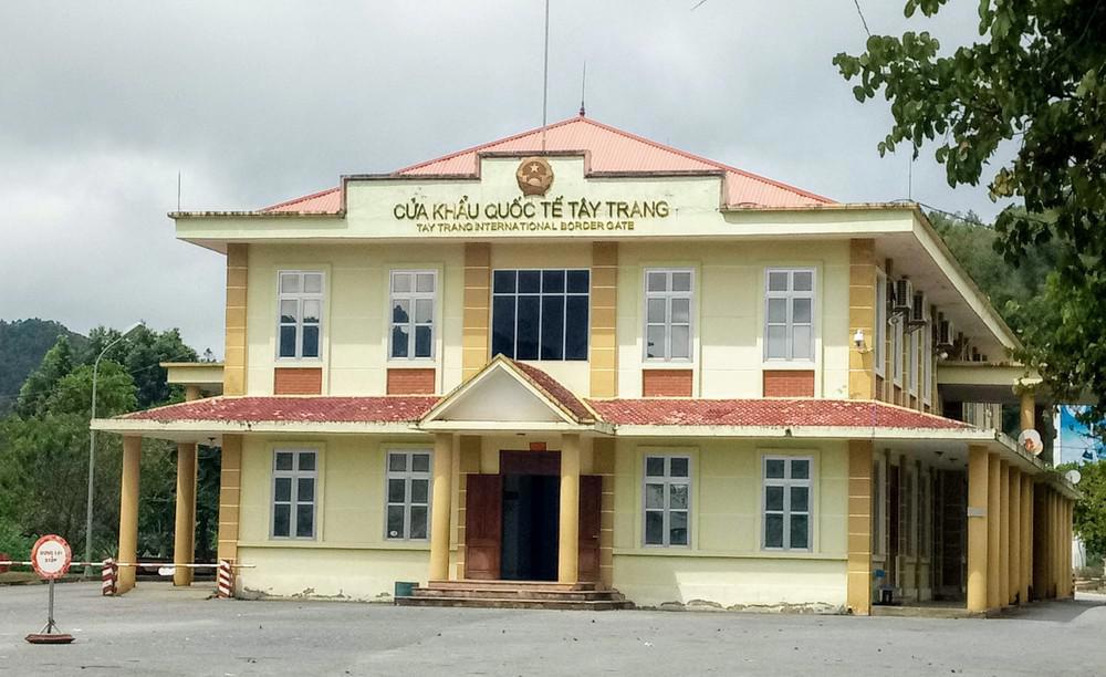 Cửa khẩu quốc tế Tây Trang. Nguồn: internet