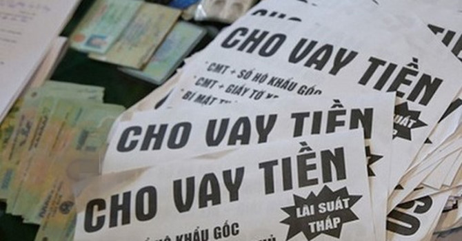Thời điểm cuối năm, nhu cầu vay tiền mặt của người dân tăng rất cao. Nguồn: internet
