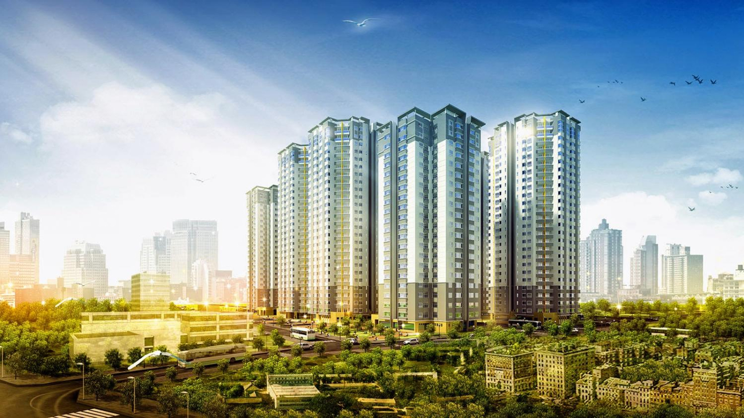 2019 sẽ là năm lên ngôi của nhóm căn hộ nhỏ nằm trong dự án đồng bộ cơ sở hạ tầng. Nguồn: internet