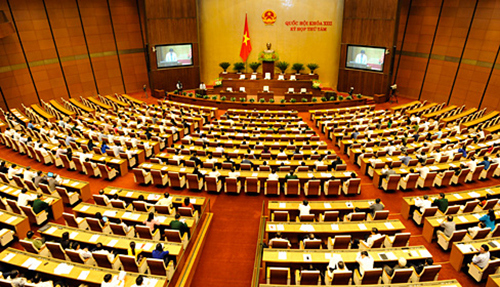 Nhiều đại biểu tán thành với những nội dung sửa đổi trong dự án Luật NSNN. Nguồn: internet