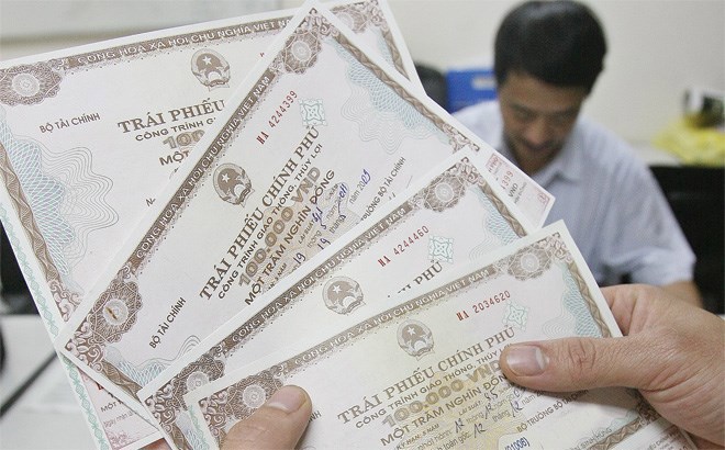 Lượng trái phiếu Chính phủ phát hành ra thị trường vốn quốc tế trong cuối năm 2014 là một thành công của nước ta trong năm qua. Nguồn: internet