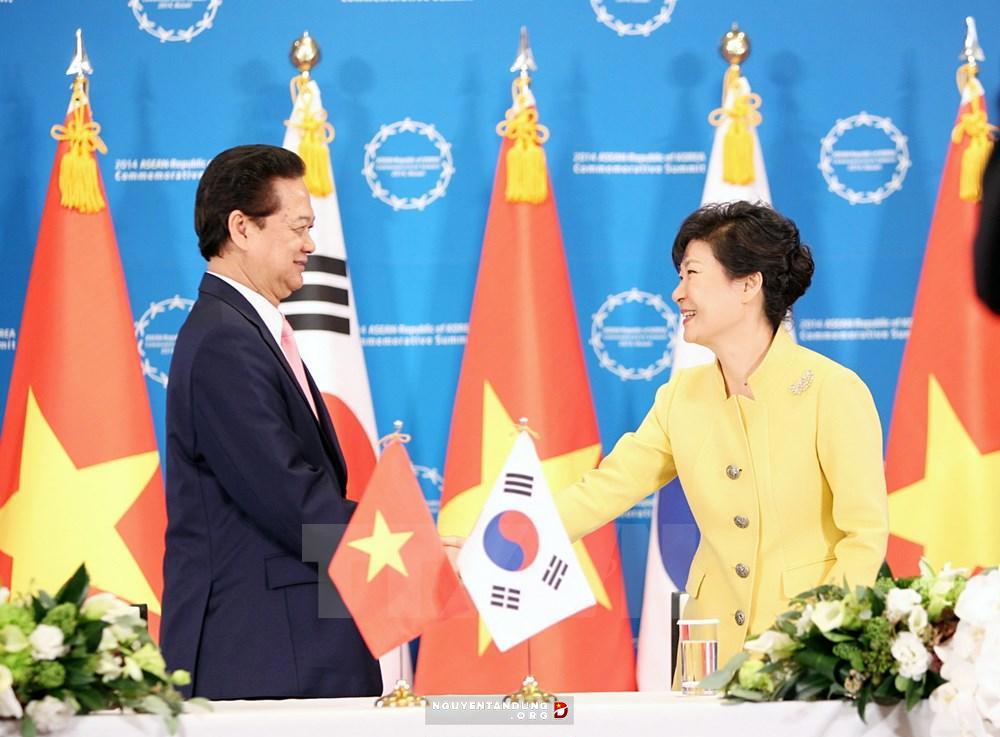 Quan hệ Việt Nam - Hàn Quốc đã phát triển mạnh mẽ trong hơn 20 năm qua. Nguồn: internet