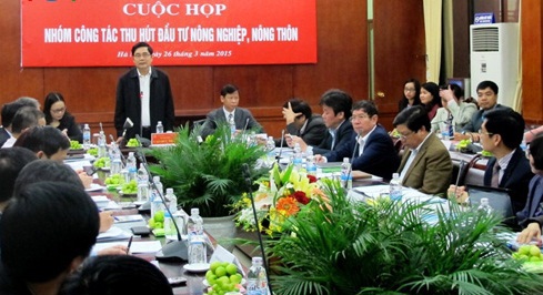 Bộ trưởng Cao Đức Phát phát biểu tại cuộc họp. Nguồn: internet