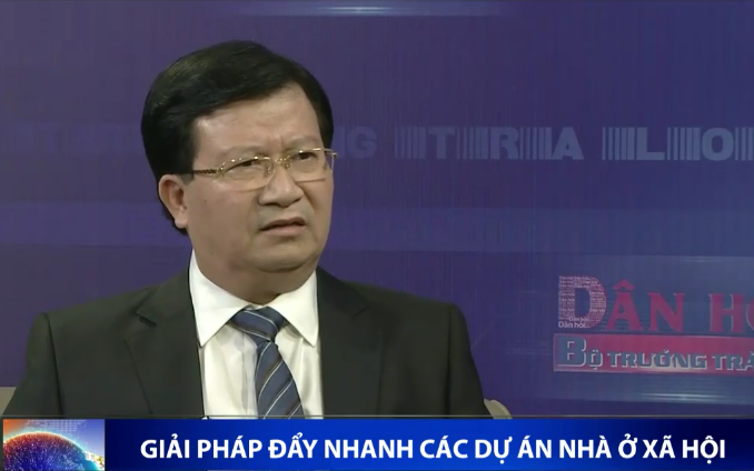 Bộ trưởng Bộ Xây dựng Trịnh Đình Dũng. Nguồn: internet