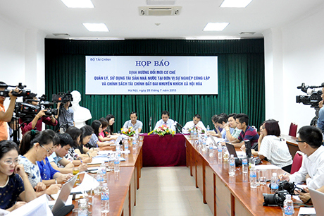 Toàn cảnh buổi họp báo. Nguồn: internet