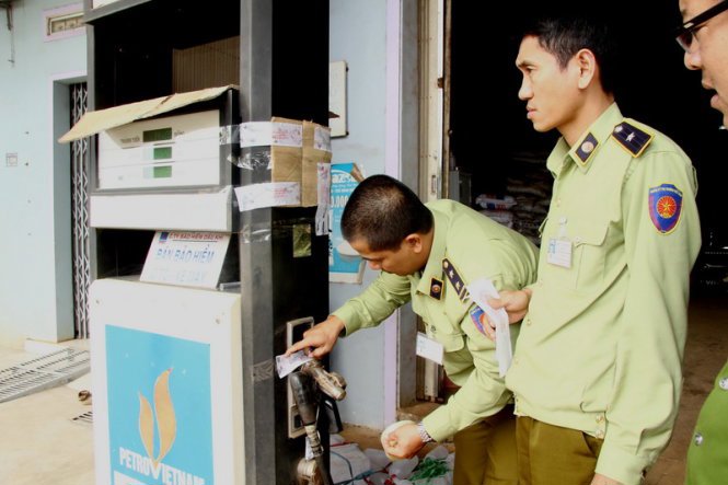  Hành vi vi phạm trong lĩnh vực xăng dầu ngày càng tinh vi và phức tạp. Nguồn: internet
