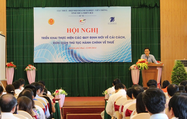 Đối thoại doanh nghiệp về cải cách thủ tục hành chính.