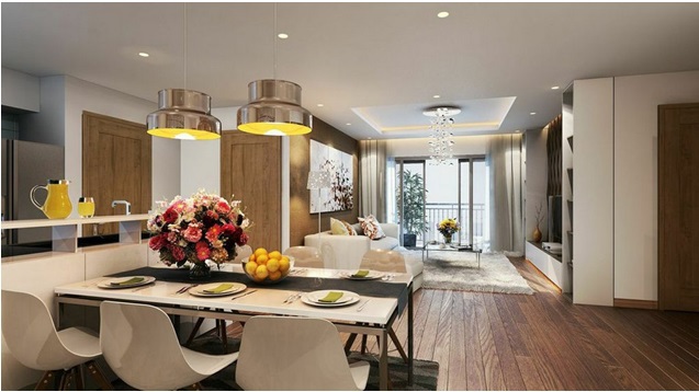 Thiết kế căn hộ Vinhomes Times City Park Hill.