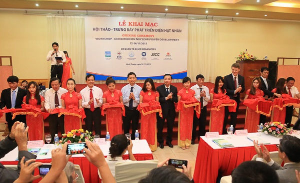 Lễ khai mạc Hội thảo - Trưng bày Phát triển Điện hạt nhân.