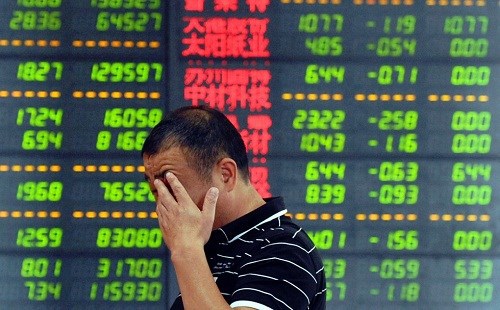 Chứng khoán Trung Quốc đã có phiên đầu năm tồi tệ nhất hơn 20 năm qua. Nguồn: internet