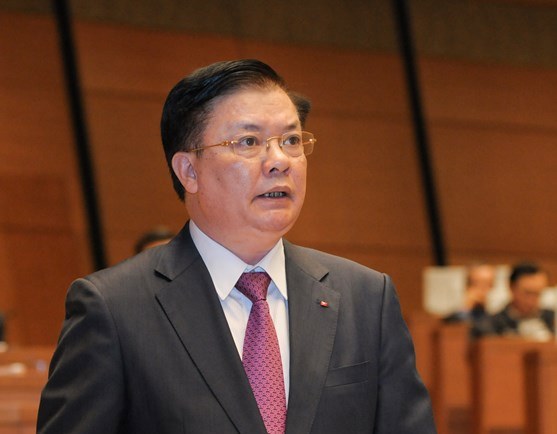 Bộ trưởng Bộ Tài chính Đinh Tiến Dũng.