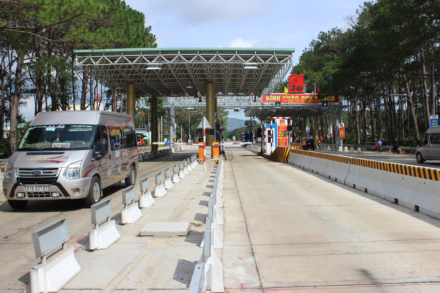 Giảm phí đường bộ tại 3 trạm Quốc lộ 19 và đường Hồ Chí Minh.